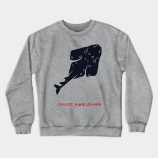 Ornate angelshark Crewneck Sweatshirt